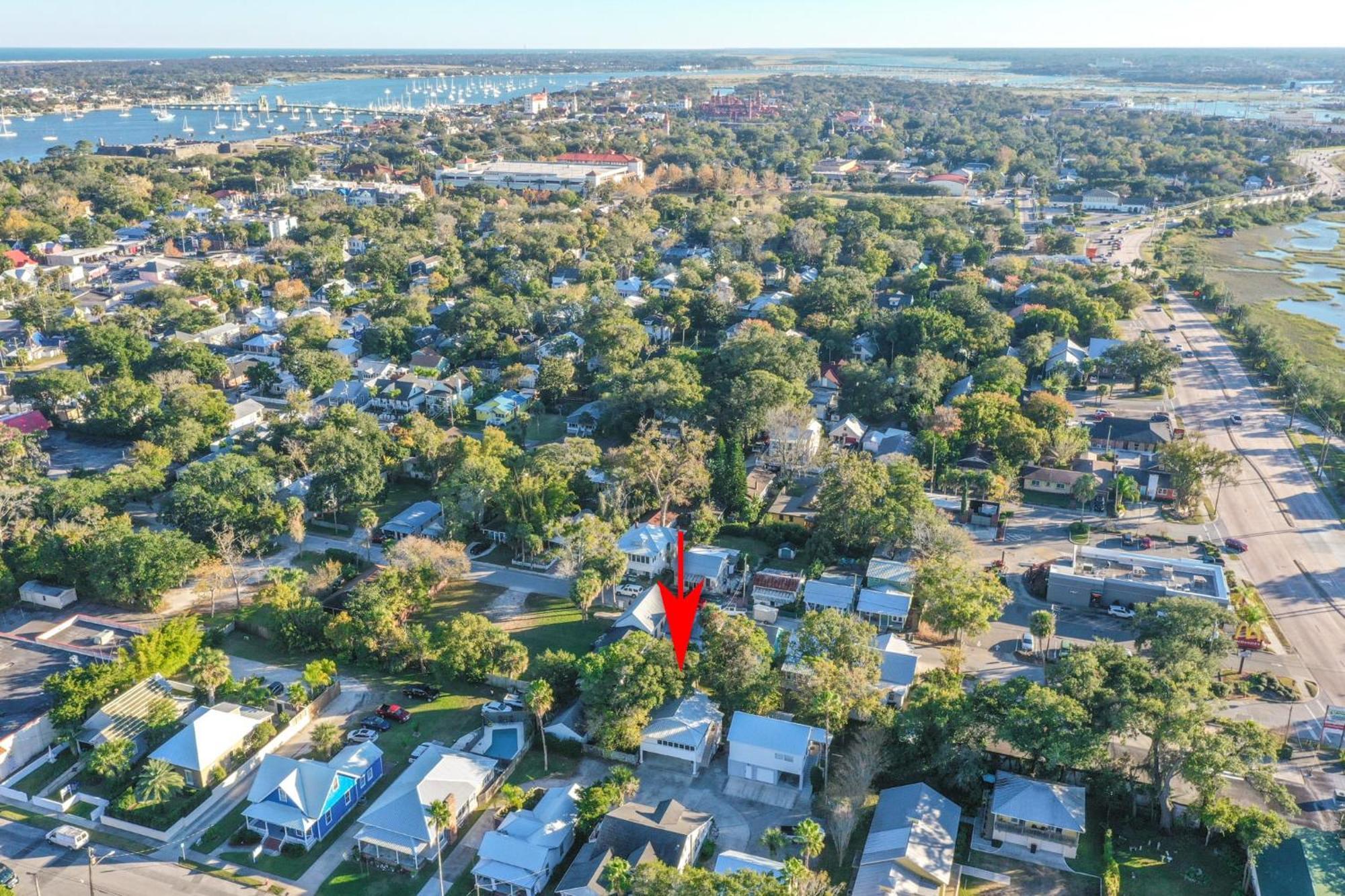 Private Uptown Flat - Walk To Nights Of Lights! Apartment St. Augustine Bagian luar foto